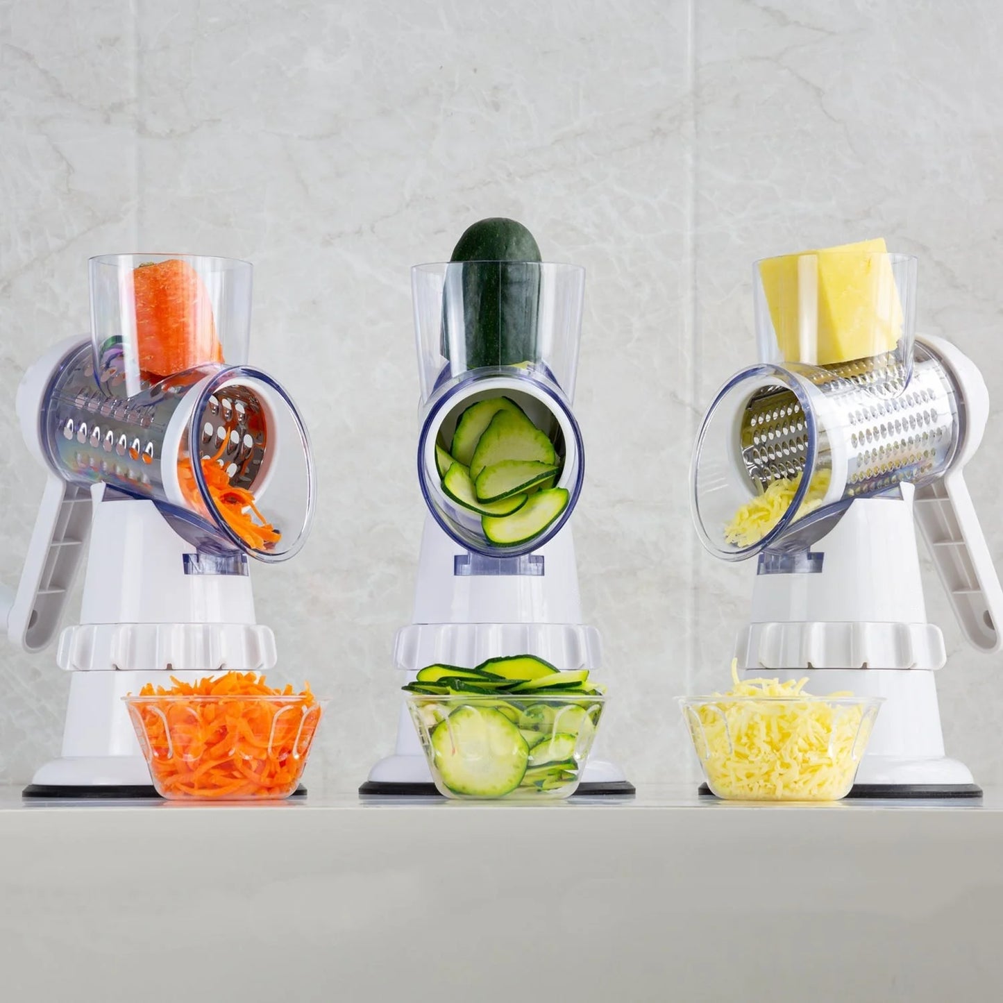 3 in 1 Vegetable cutter multifunctional manual kitchen supplies.