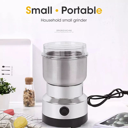 Mini Electric Grinder Household 300ml r Coffee Grinder Spice Pepper Grinder Grain Mill 2/4 Blades