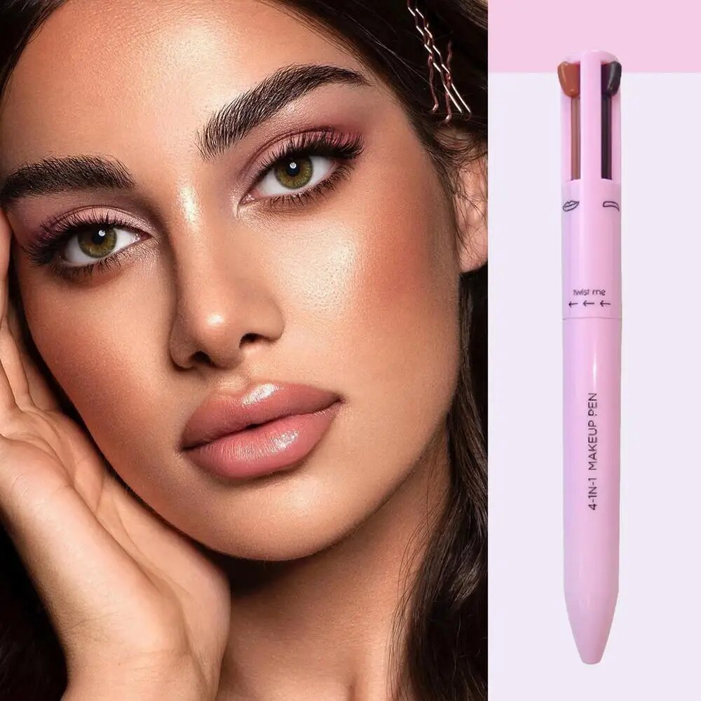 Eid Offer SUNISA Foundation Base Water proof with Sponge & 4 in 1 makeup pen